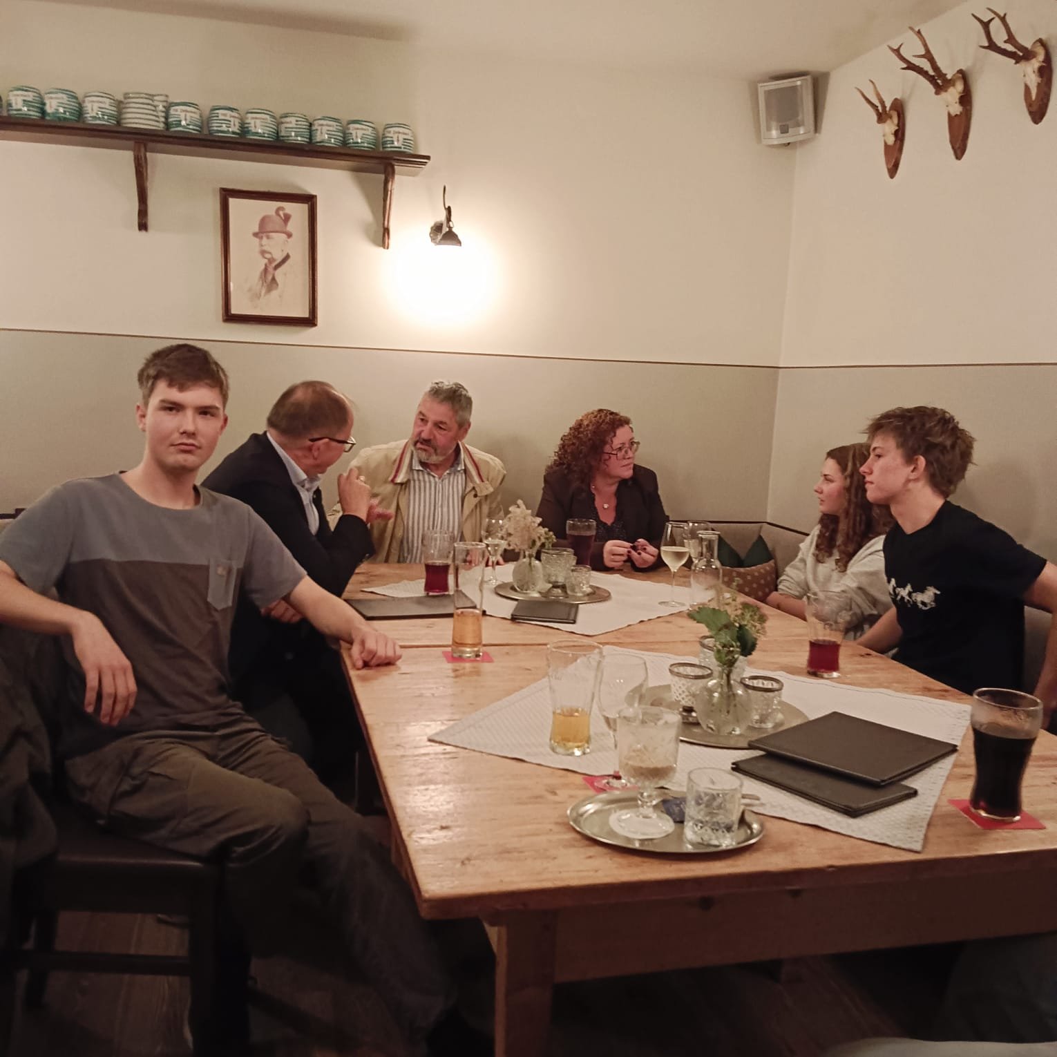 Gute Gespräche in gemütlicher Runde